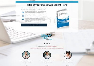 Lead Magnet List Builder – Free Guide Opt-in – Version B Page