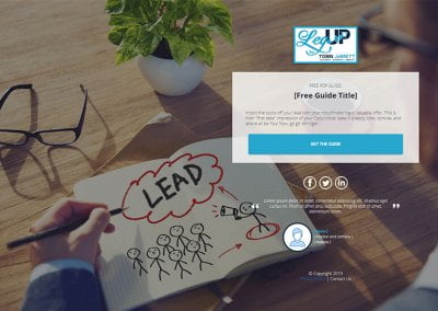 Lead Magnet List Builder – Free Guide Opt-in – Version C Page