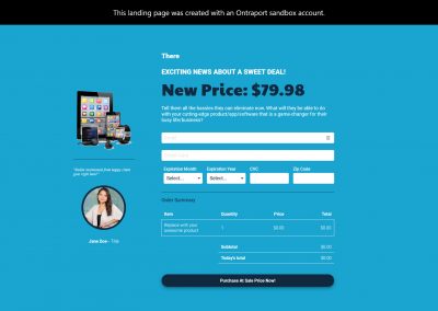 Elegant (Clean) Product Checkout Page