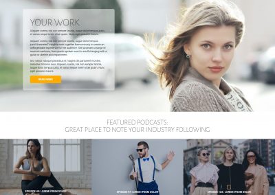 Feminine Long Home Page