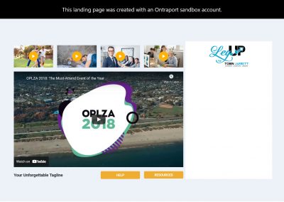 Evergreen PLF -style launch video play page